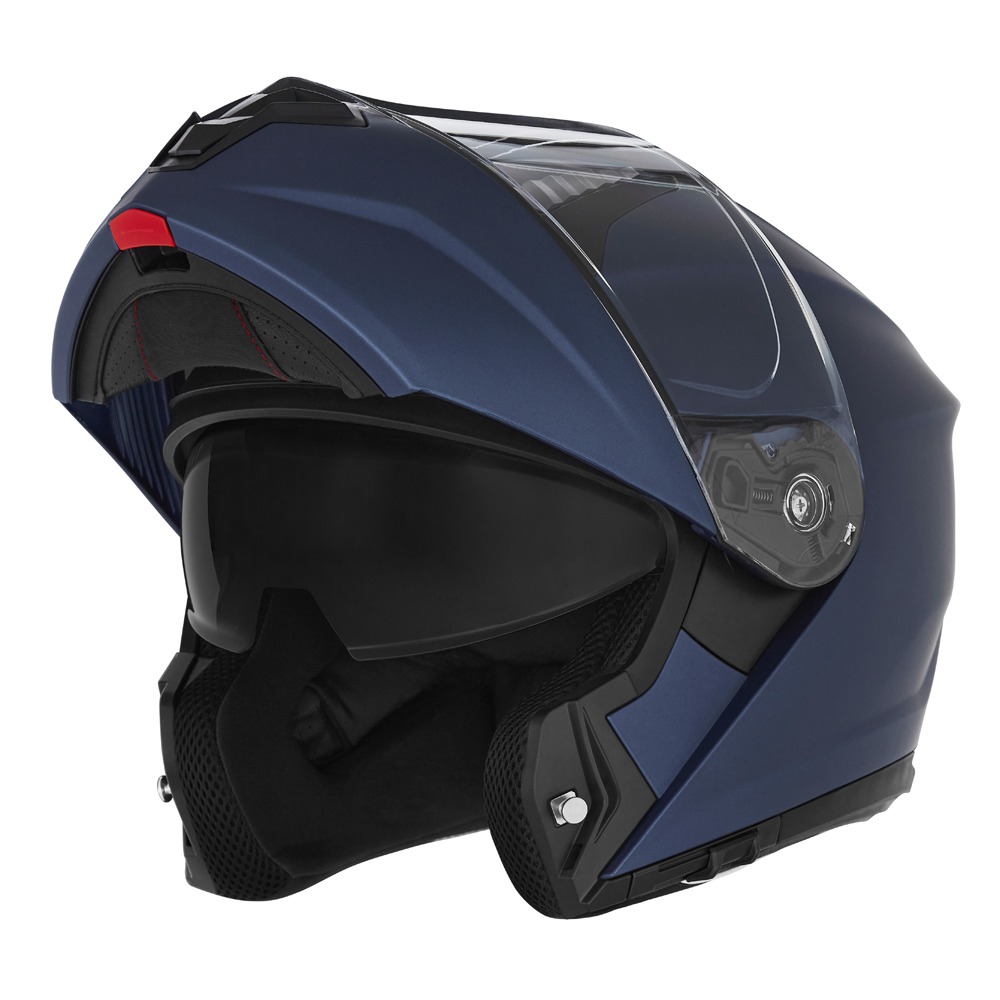 NOX FLIP-UP HELMET N968 MATT METALLIC BLUE