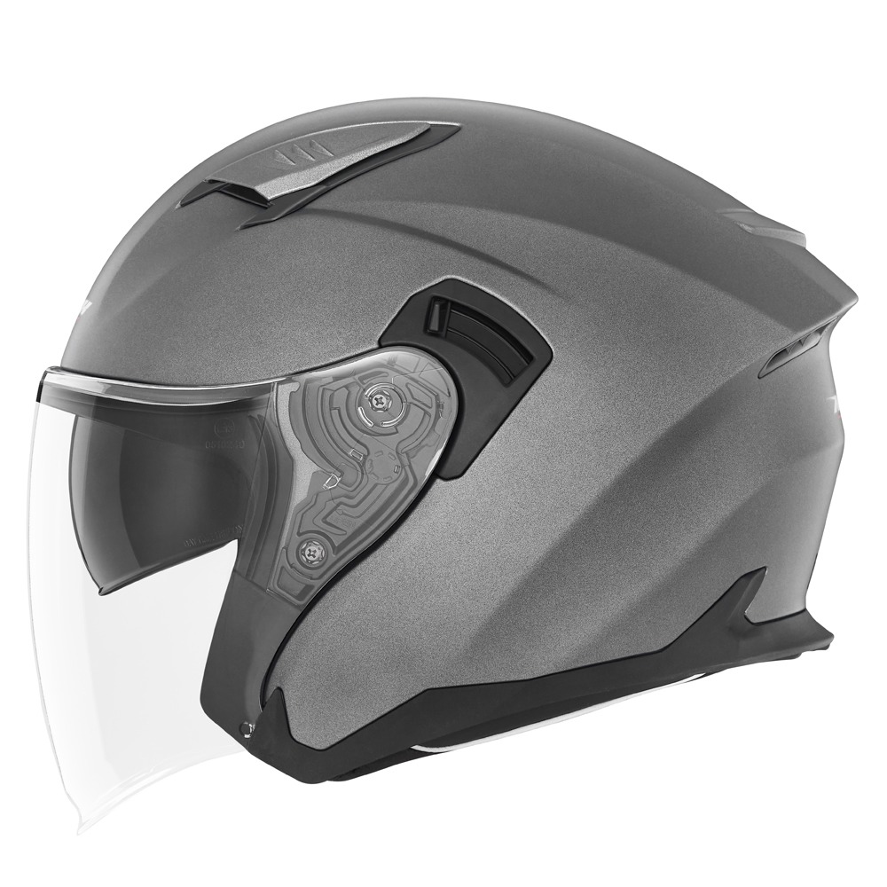 NOX HELMET JET N130  titanium matt