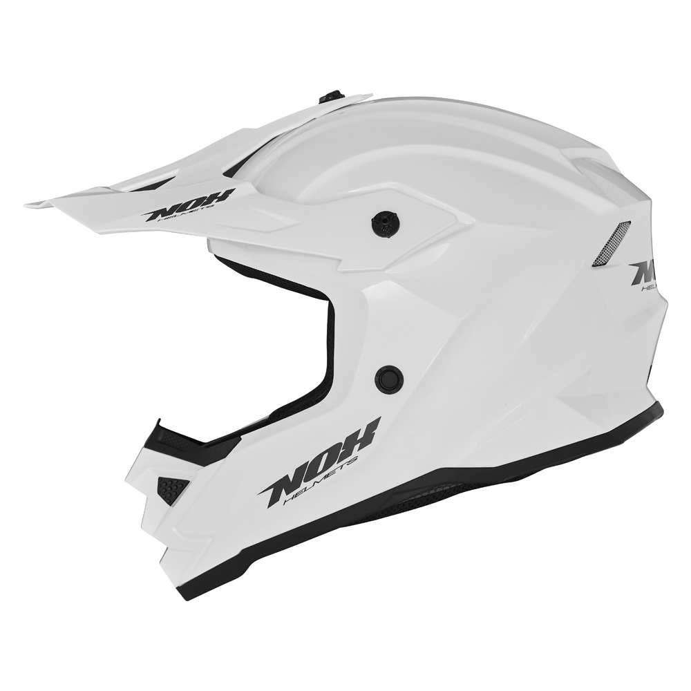 NOX HELMET KID MX N761 PEARL WHITE