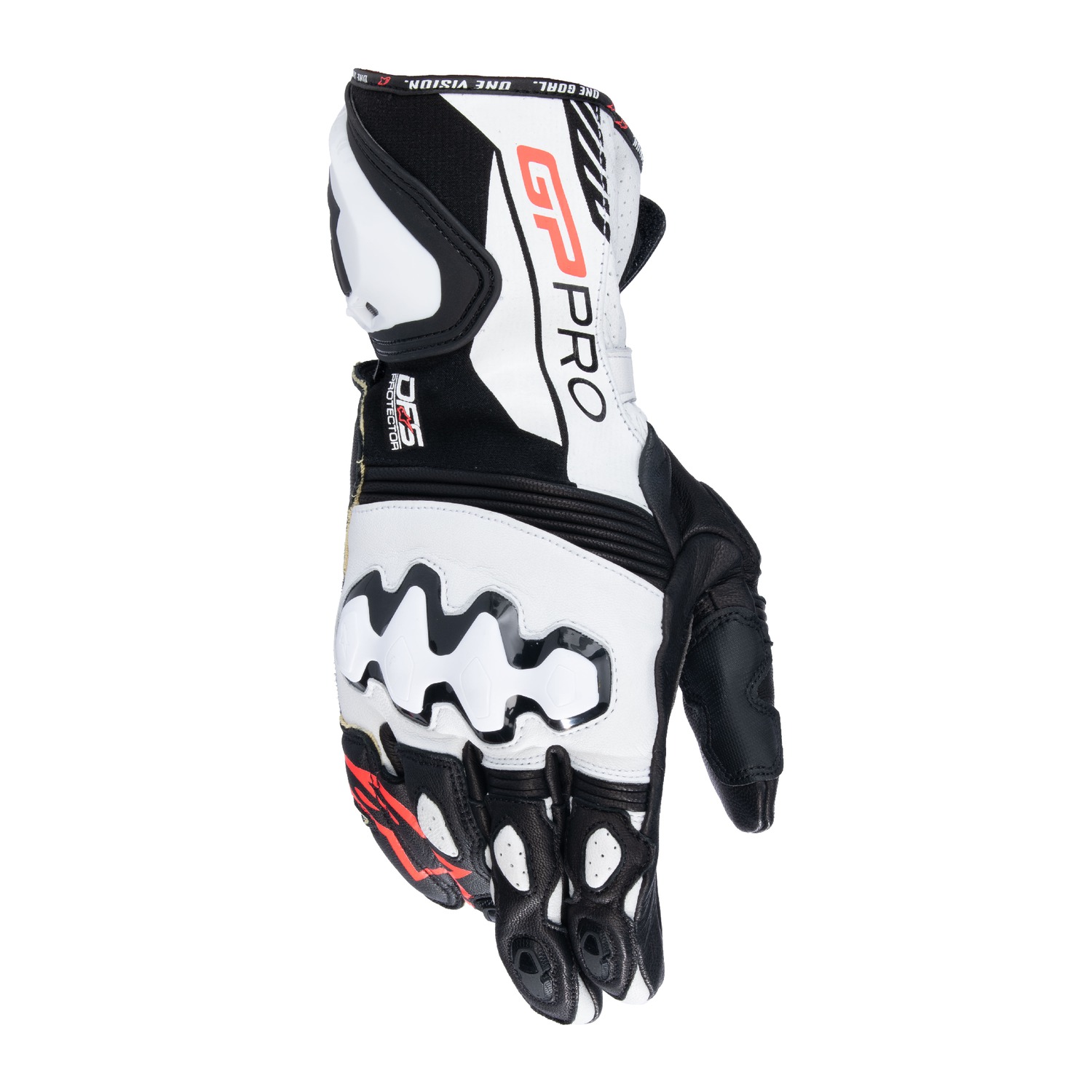gloves GP PRO R 4, ALPINESTARS (black/white) 2025