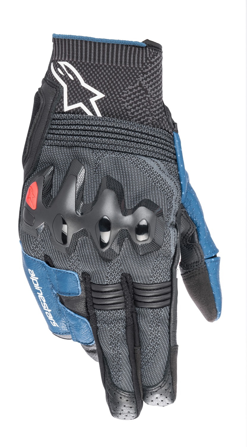gloves MORPH SPORT, ALPINESTARS (black/dark gray/blue/red) 2025