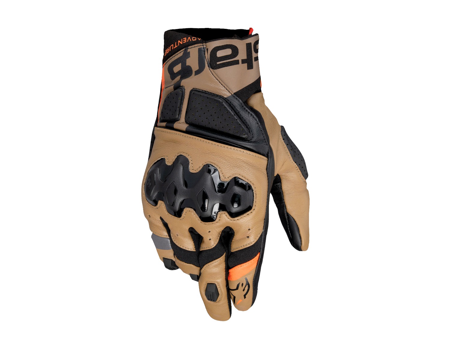 gloves BELIZE 3 DRYSTAR, ALPINESTARS (black/brown) 2025