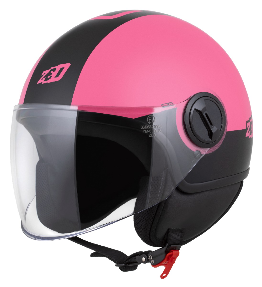 helmet C35, ZED (pink/black) 2025