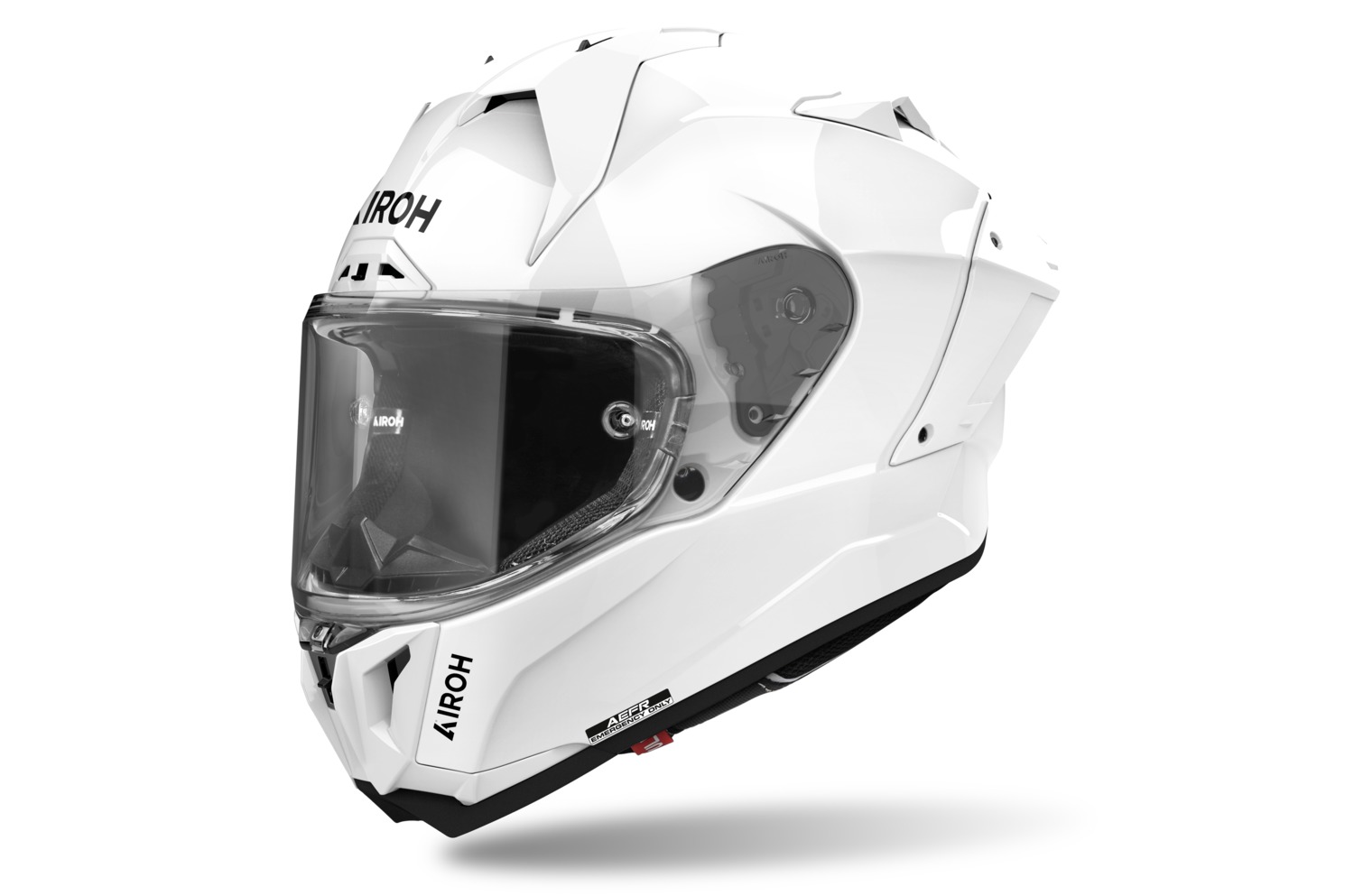 přilba GP800 Color, AIROH (bílá lesklá) 2025