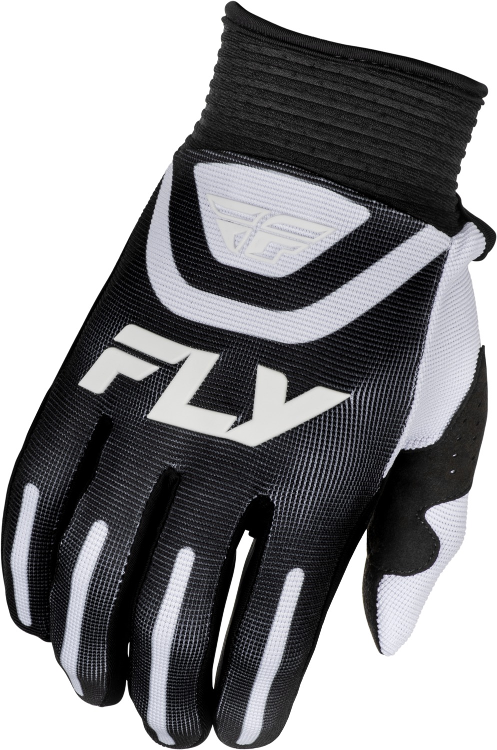 rukavice F-16. FLY RACING - USA (černá/bílá)
